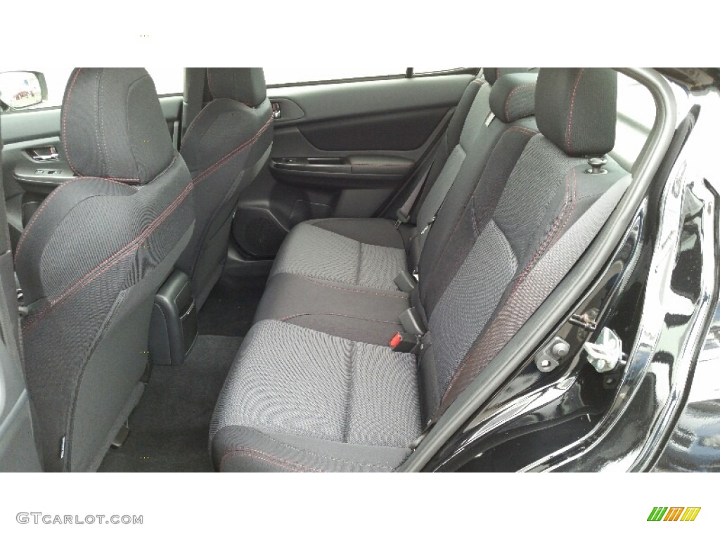 Carbon Black Interior 2016 Subaru WRX Premium Photo #108395799
