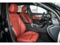 2016 Mercedes-Benz C Cranberry Red/Black Interior Interior Photo