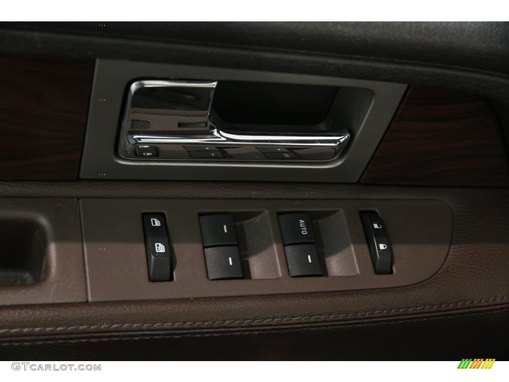 2010 F150 Platinum SuperCrew 4x4 - Ingot Silver Metallic / Sienna Brown Leather/Black photo #6