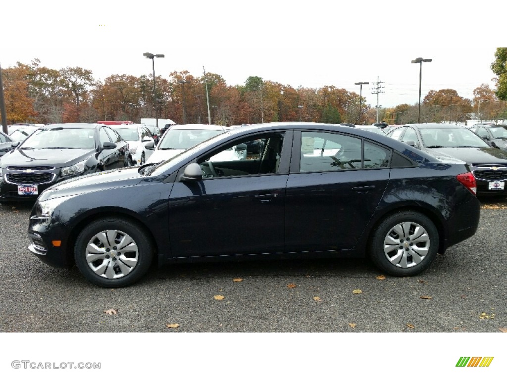 2016 Cruze Limited LS - Blue Ray Metallic / Jet Black/Medium Titanium photo #3