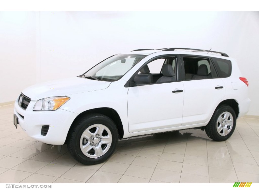 Super White 2012 Toyota RAV4 I4 4WD Exterior Photo #108400614