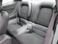 2016 Ford Mustang California Special Ebony Black/Miko Suede Interior Rear Seat Photo