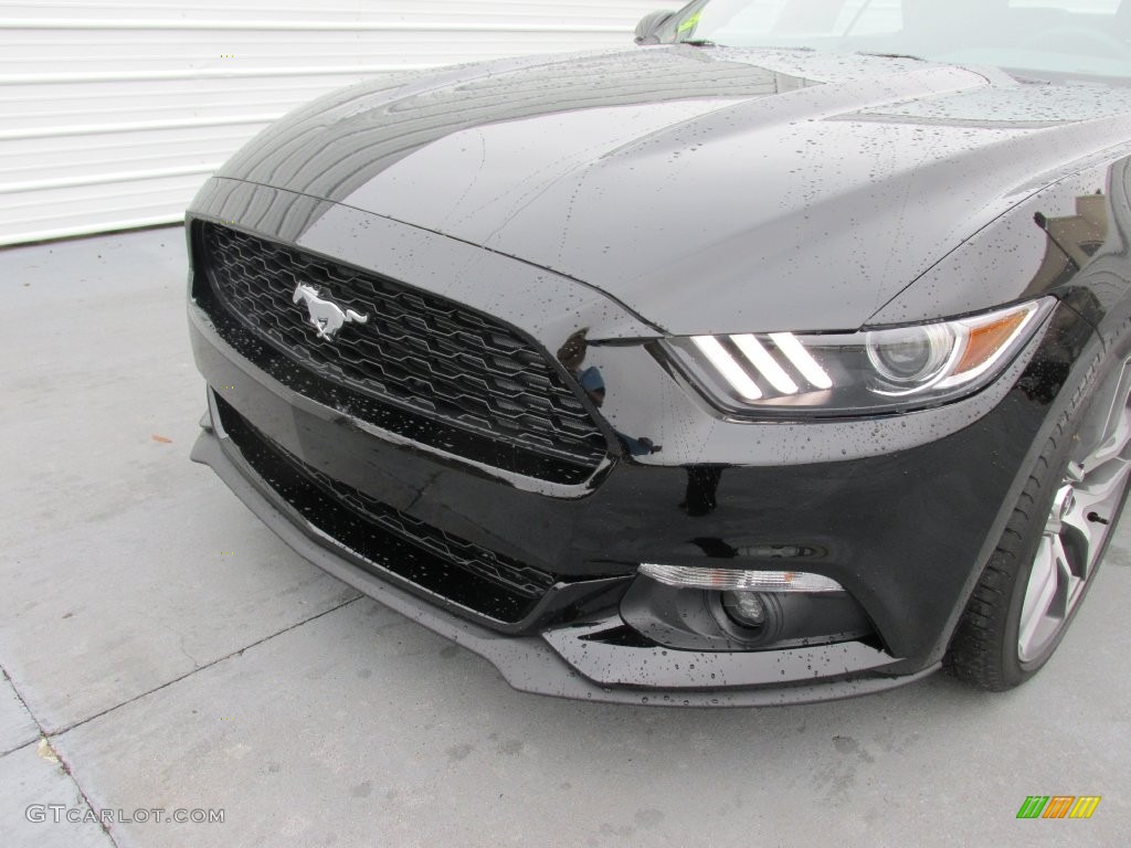 2016 Mustang EcoBoost Premium Convertible - Shadow Black / Ebony photo #10