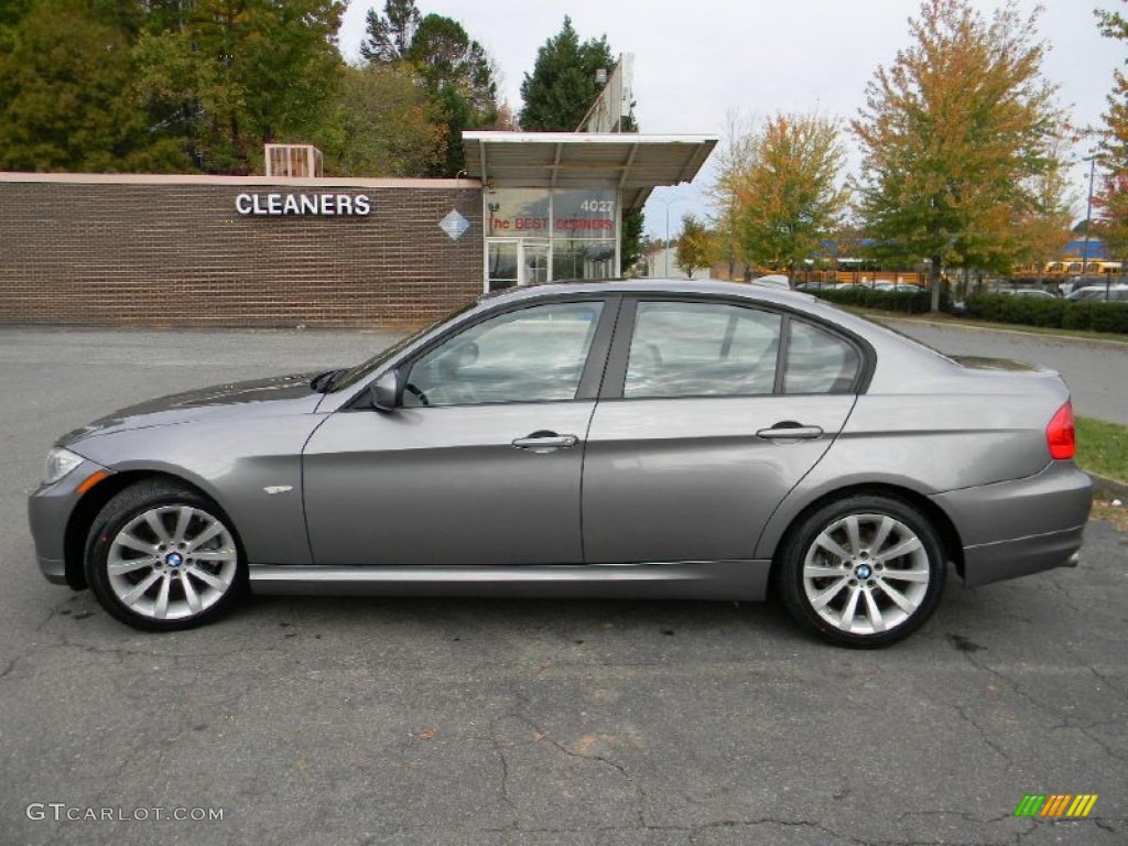 Space Gray Metallic 2011 BMW 3 Series 328i Sedan Exterior Photo #108402114