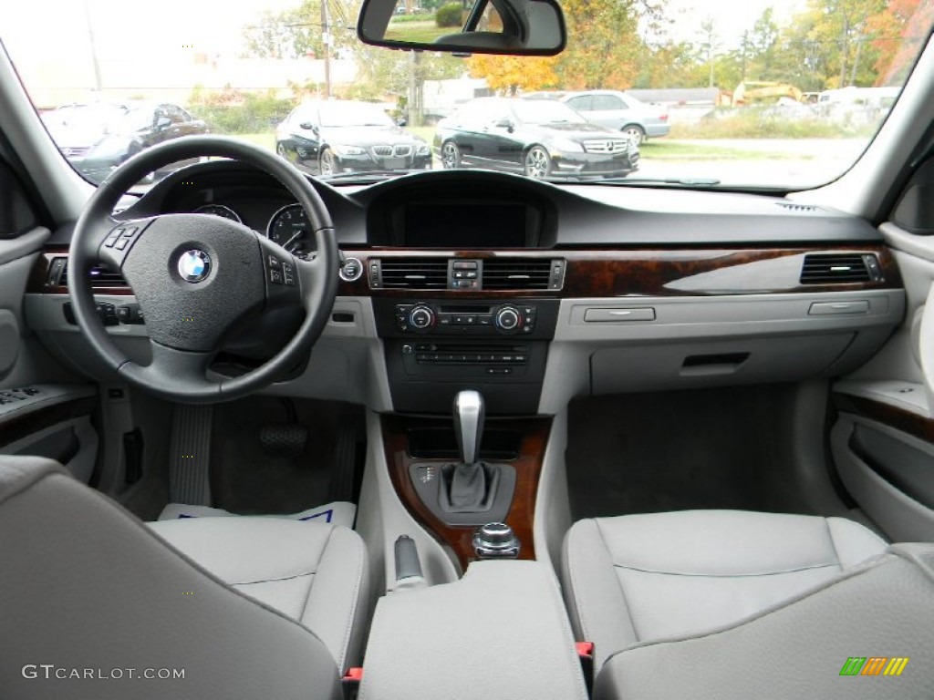 2011 BMW 3 Series 328i Sedan Gray Dakota Leather Dashboard Photo #108402132