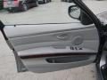 2011 BMW 3 Series Gray Dakota Leather Interior Door Panel Photo
