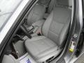 2011 BMW 3 Series Gray Dakota Leather Interior Front Seat Photo