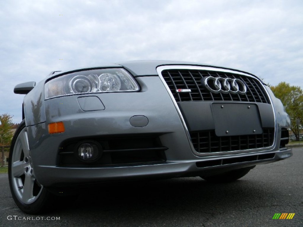 2008 A6 3.2 quattro Sedan - Quartz Grey Metallic / Amaretto photo #1