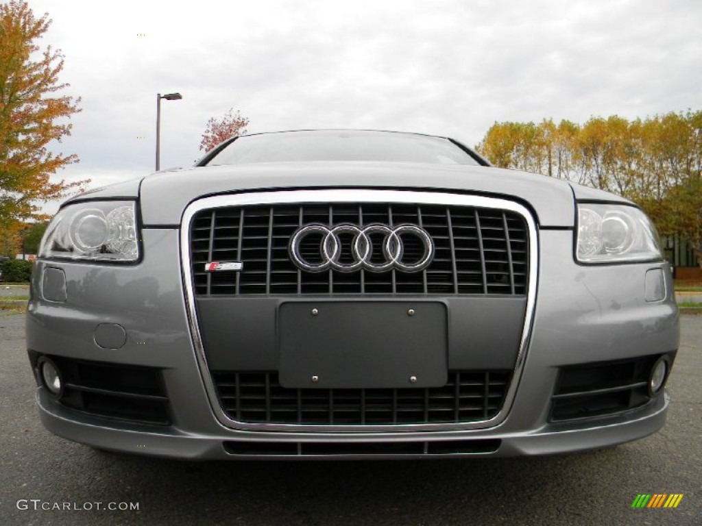 2008 A6 3.2 quattro Sedan - Quartz Grey Metallic / Amaretto photo #4