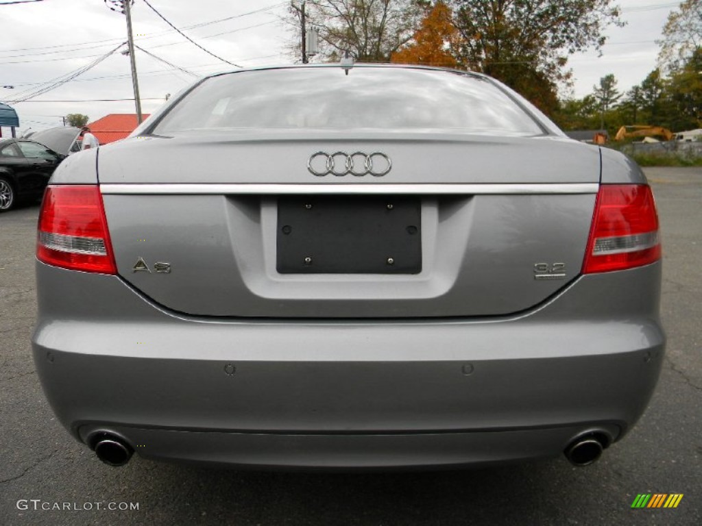2008 A6 3.2 quattro Sedan - Quartz Grey Metallic / Amaretto photo #9