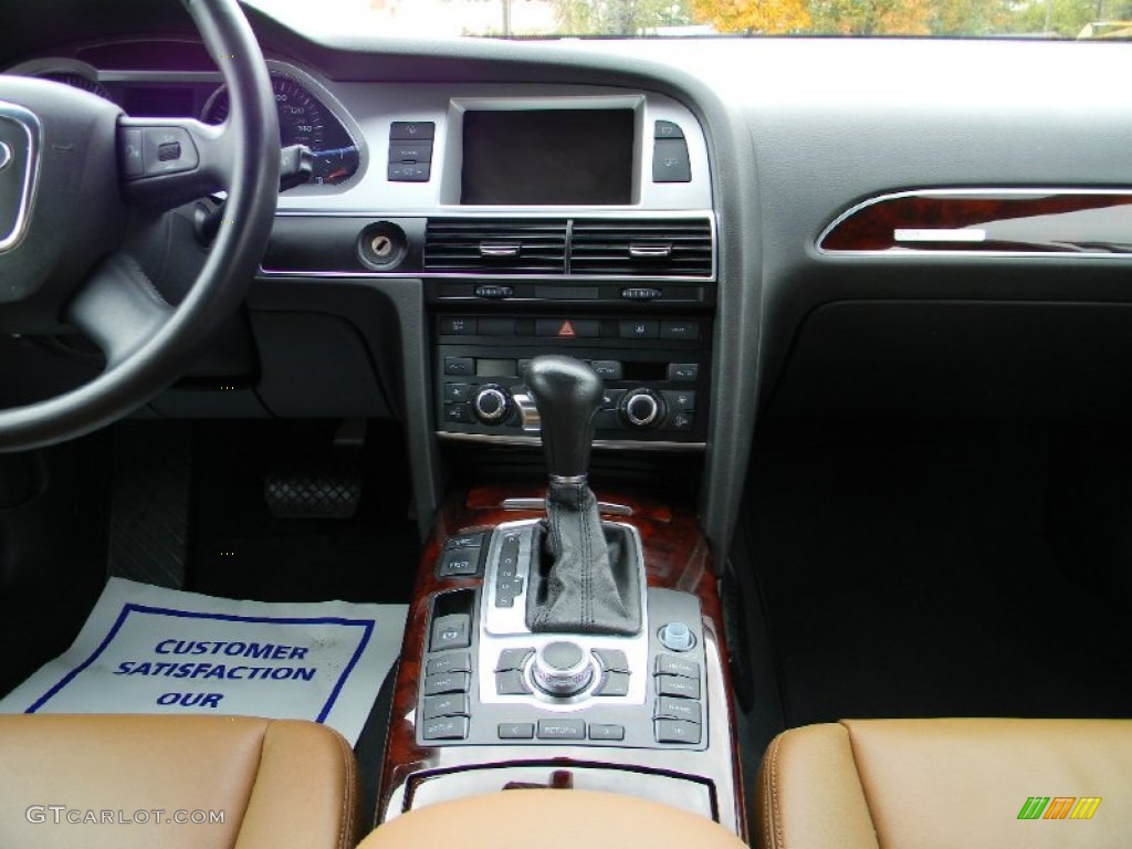 2008 A6 3.2 quattro Sedan - Quartz Grey Metallic / Amaretto photo #15