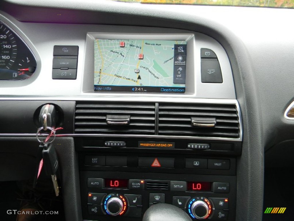 2008 A6 3.2 quattro Sedan - Quartz Grey Metallic / Amaretto photo #16