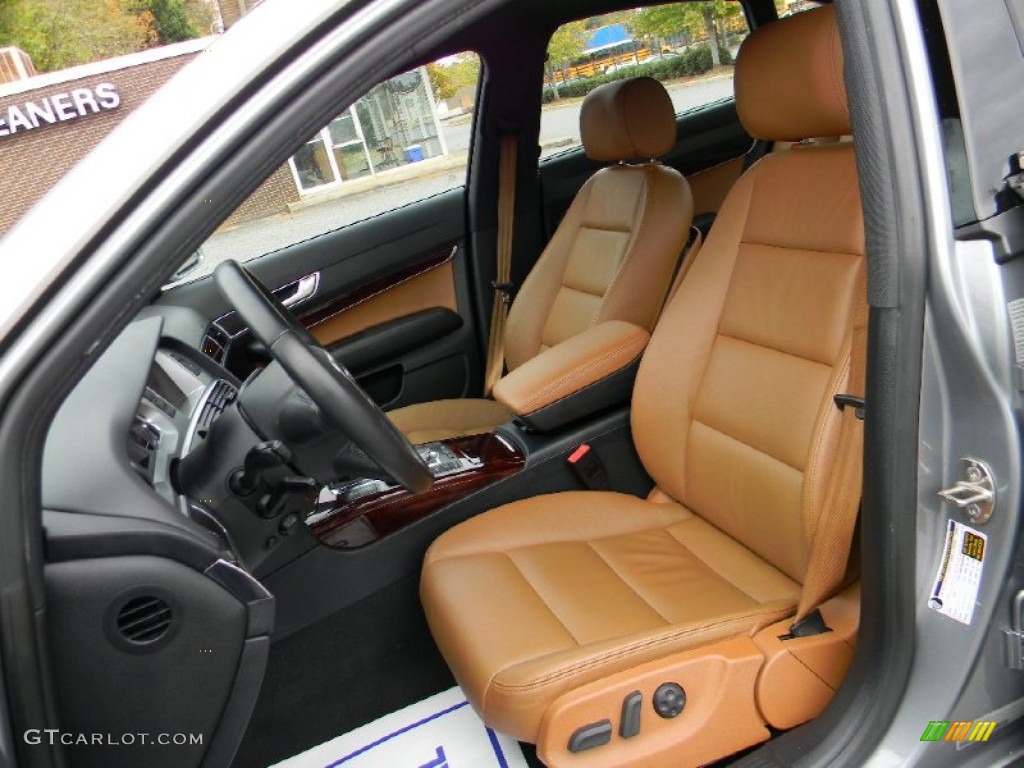 2008 A6 3.2 quattro Sedan - Quartz Grey Metallic / Amaretto photo #20