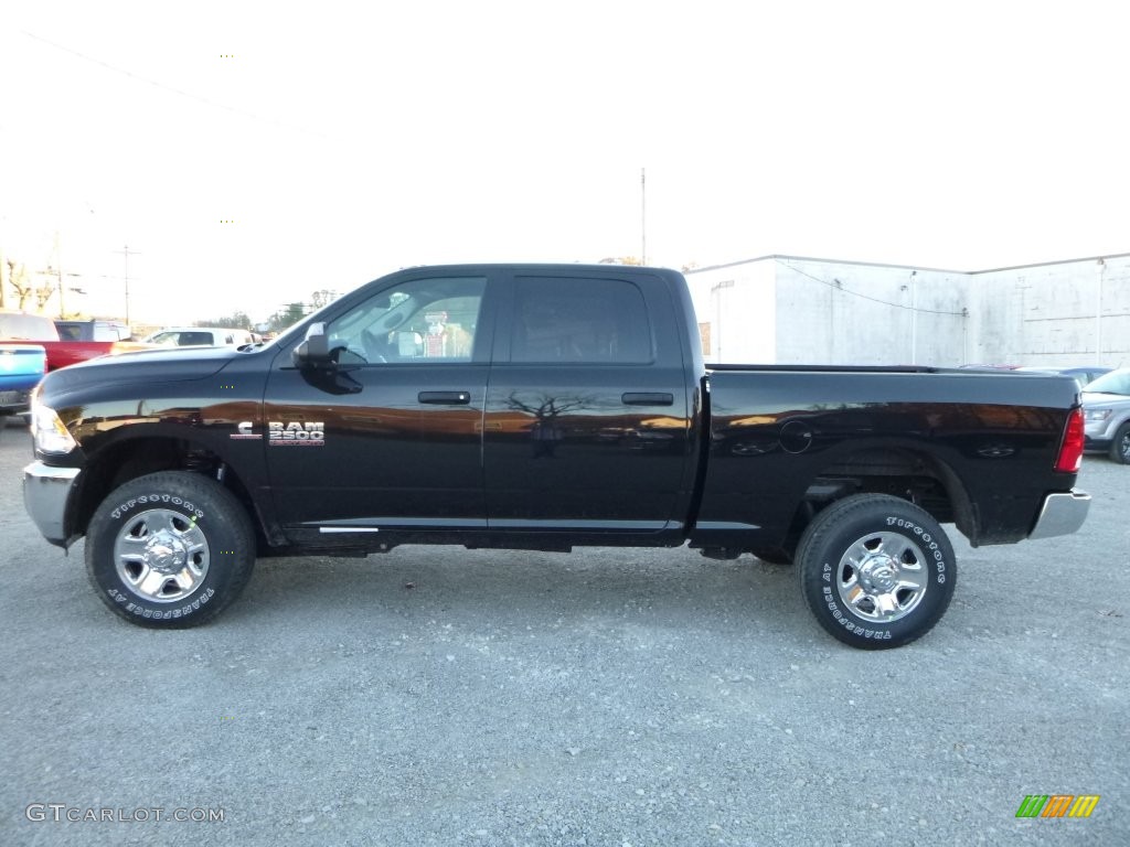Brilliant Black Crystal Pearl 2016 Ram 2500 Tradesman Crew Cab 4x4 Exterior Photo #108404379