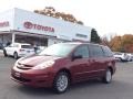 2008 Salsa Red Pearl Toyota Sienna LE AWD  photo #1