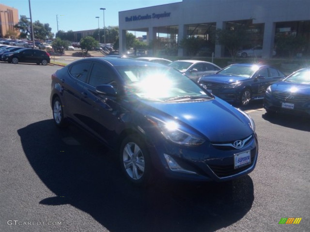 2016 Elantra Value Edition - Blue / Black photo #1