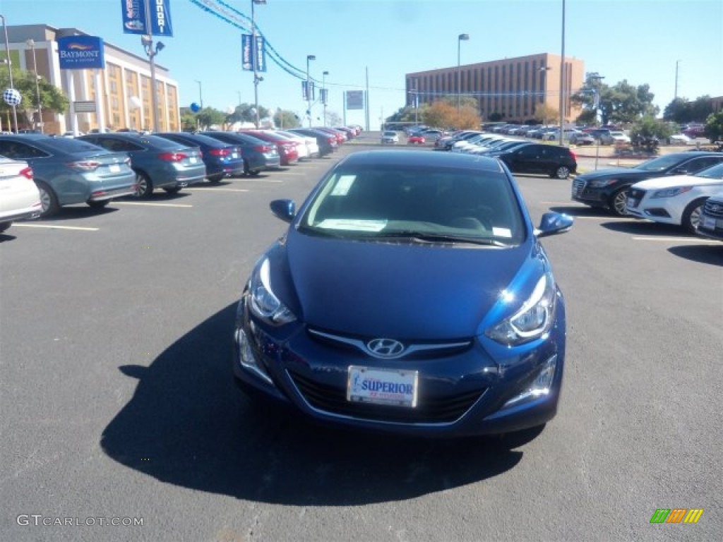 2016 Elantra Value Edition - Blue / Black photo #5