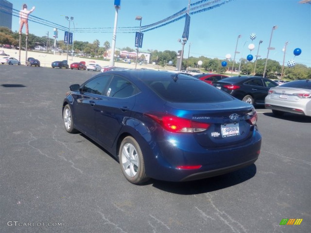 2016 Elantra Value Edition - Blue / Black photo #9