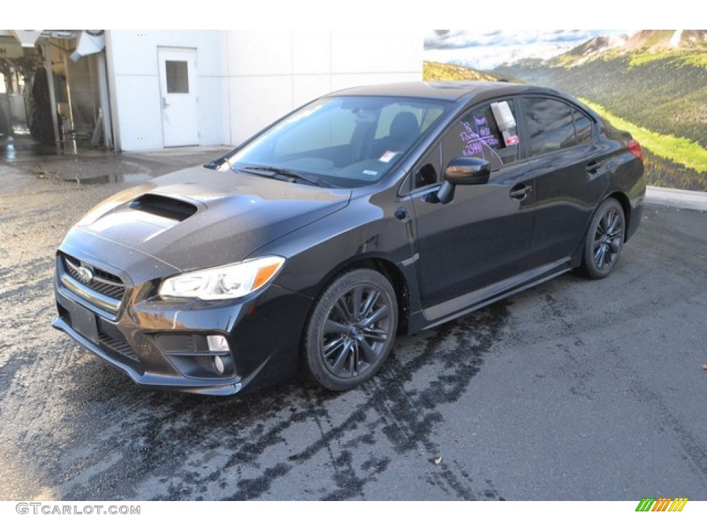 Crystal Black Silica 2015 Subaru WRX Standard WRX Model Exterior Photo #108406068