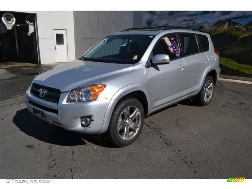 2011 RAV4 Sport 4WD - Classic Silver Metallic / Dark Charcoal photo #5