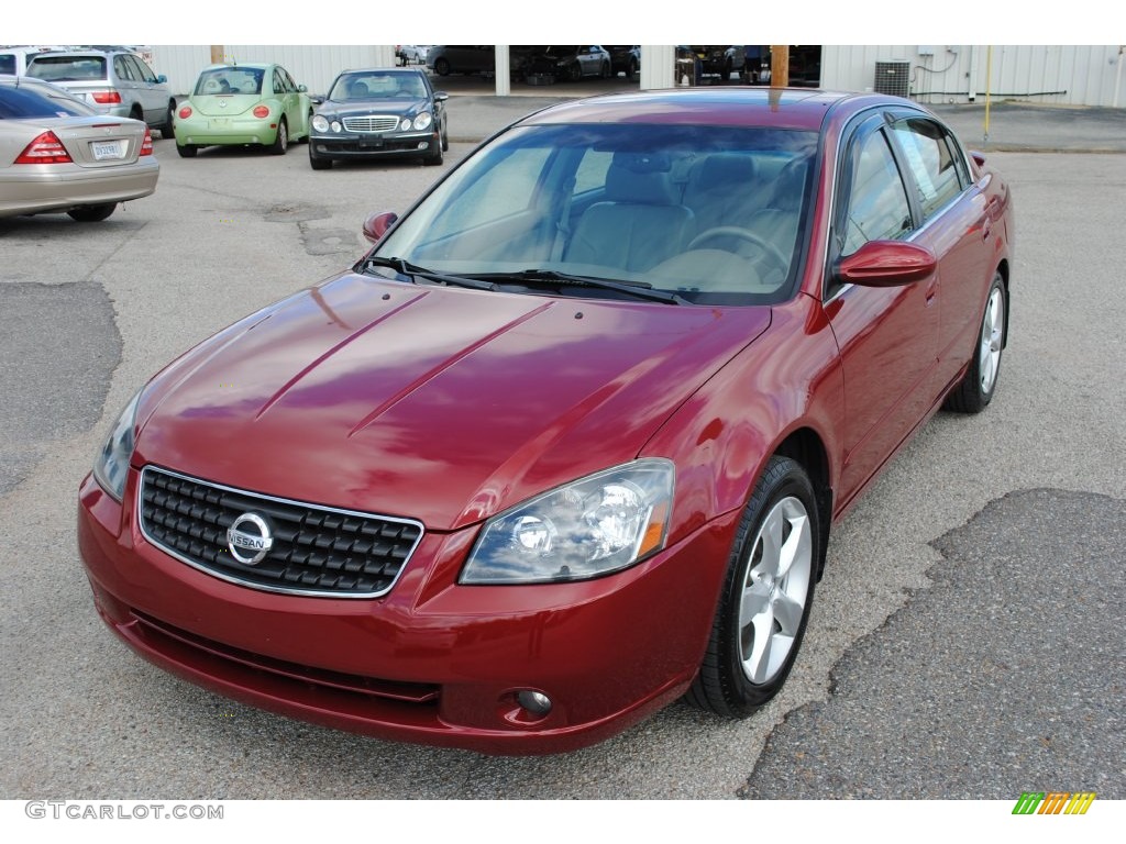 2006 Altima 3.5 SE - Sonoma Sunset Metallic / Blond photo #1