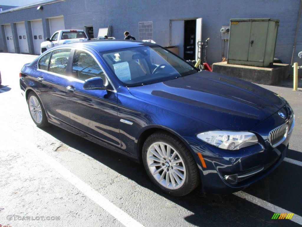 Deep Sea Blue Metallic 2013 BMW 5 Series 535i xDrive Sedan Exterior Photo #108407826