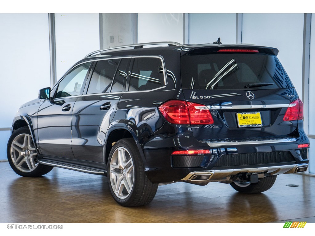 2016 GL 550 4Matic - Lunar Blue Metallic / Almond Beige/Black photo #3