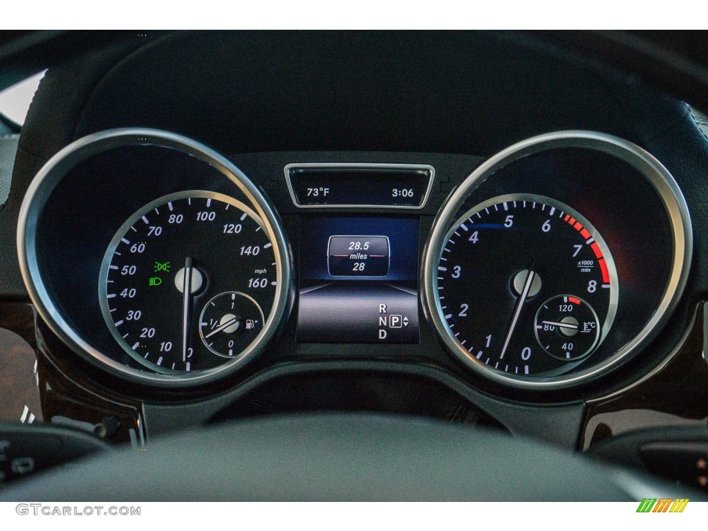 2016 Mercedes-Benz GL 550 4Matic Gauges Photo #108408023
