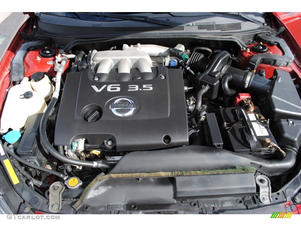 2006 Nissan Altima 3.5 SE Engine Photos