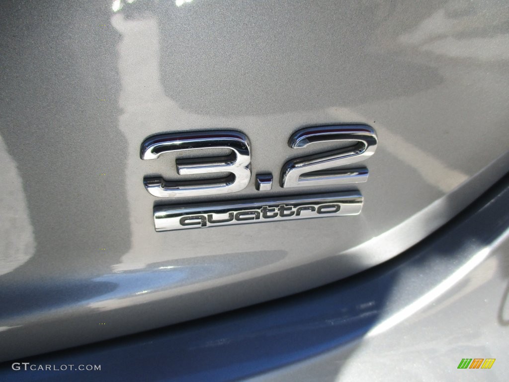 2009 A4 3.2 quattro Sedan - Quartz Grey Metallic / Light Grey photo #6