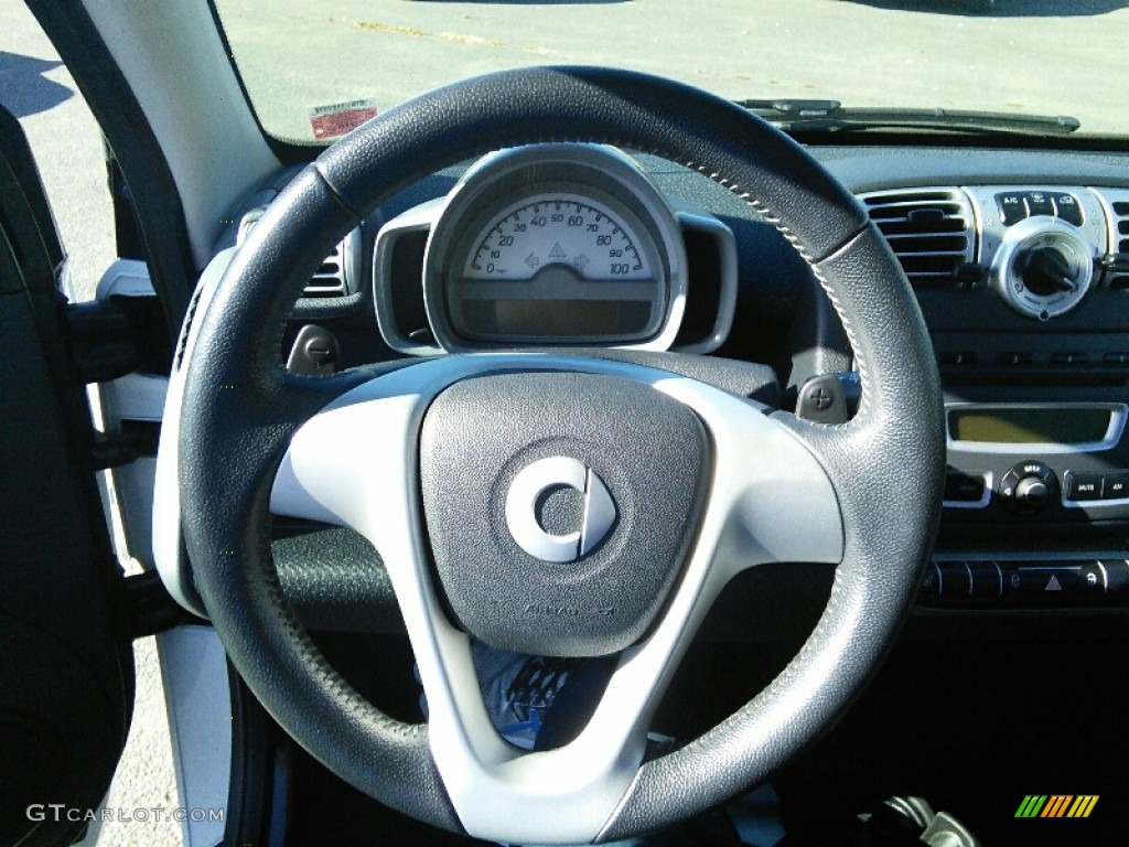 2008 fortwo passion coupe - Crystal White / Design Black photo #11