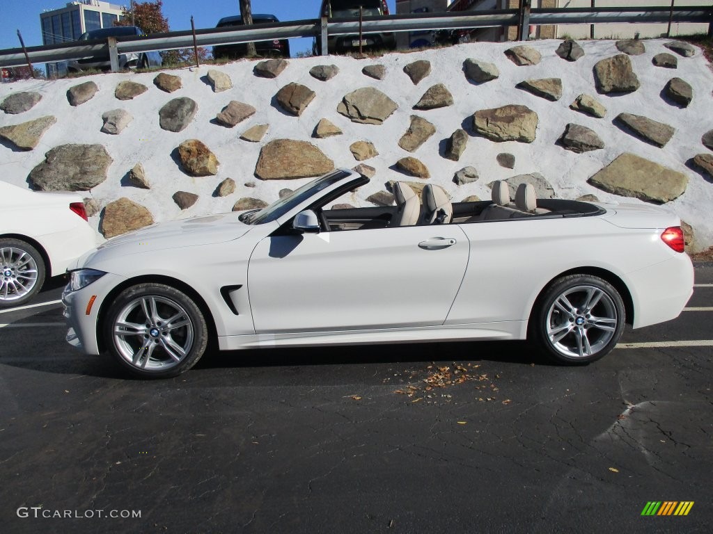 Alpine White 2016 BMW 4 Series 428i xDrive Convertible Exterior Photo #108410169