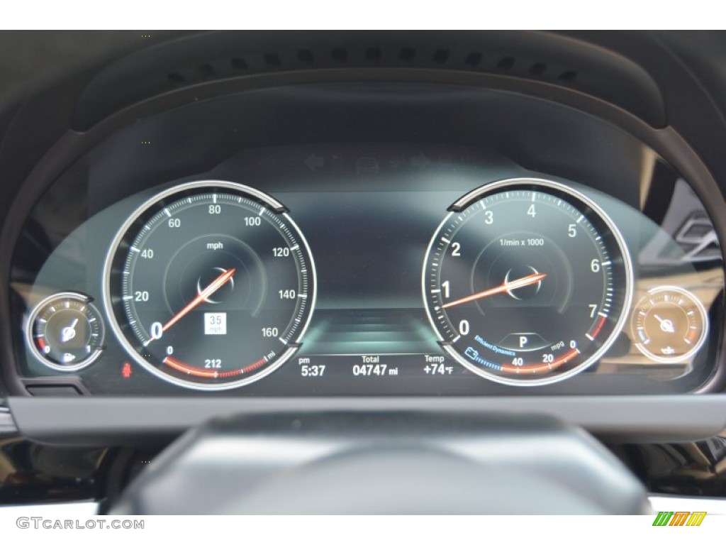 2015 BMW 6 Series 650i xDrive Convertible Gauges Photo #108410319