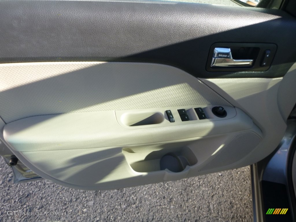 2008 Fusion SEL V6 AWD - Vapor Silver Metallic / Camel photo #15