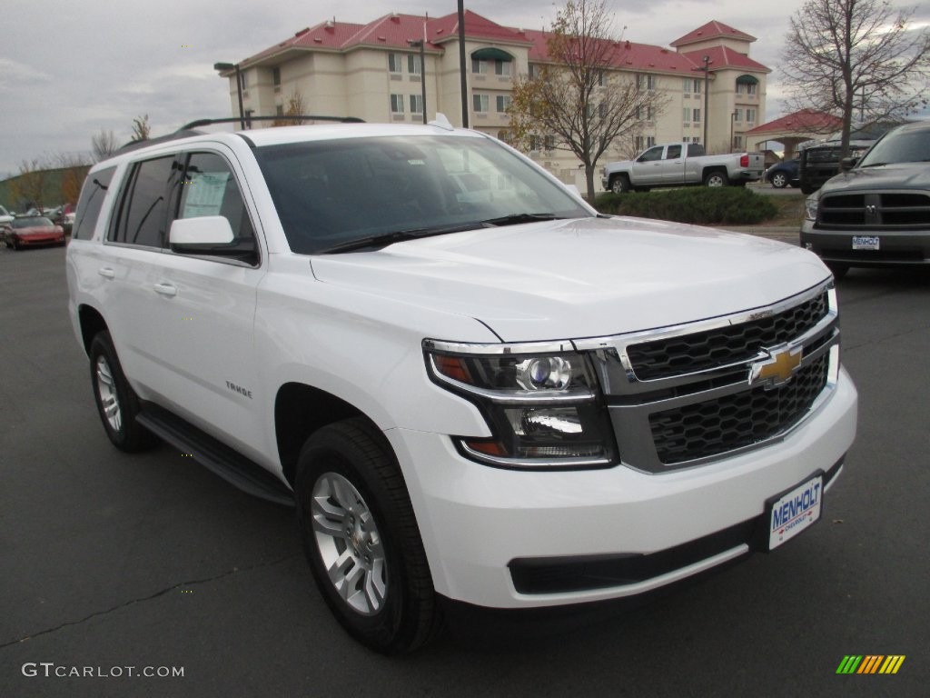 2016 Tahoe LT 4WD - Summit White / Jet Black photo #1