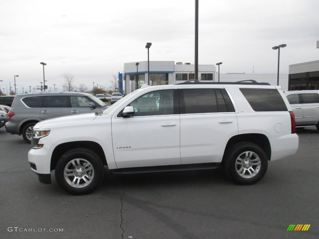2016 Tahoe LT 4WD - Summit White / Jet Black photo #3