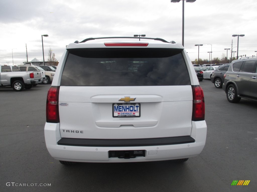 2016 Tahoe LT 4WD - Summit White / Jet Black photo #5