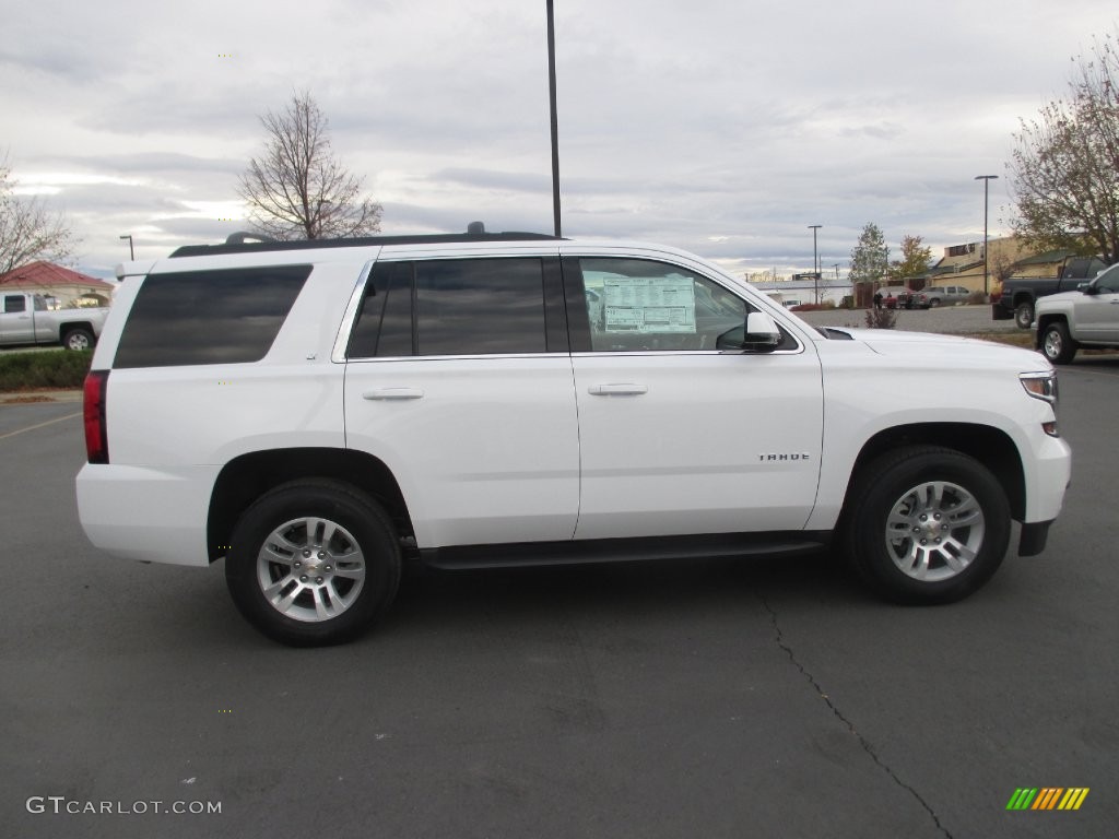 2016 Tahoe LT 4WD - Summit White / Jet Black photo #7