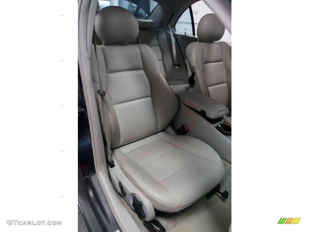 Black Interior 2005 Mercedes-Benz C 230 Kompressor Sedan Photo #108414165