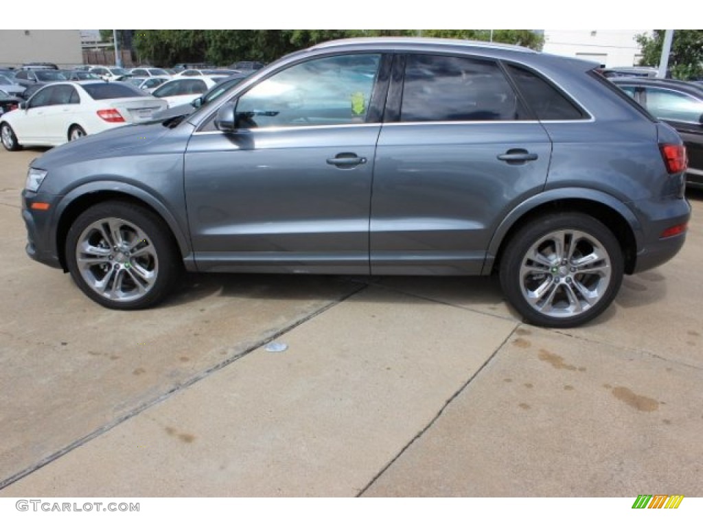 Monsoon Gray Metallic 2016 Audi Q3 2.0 TSFI Premium Plus quattro Exterior Photo #108414519