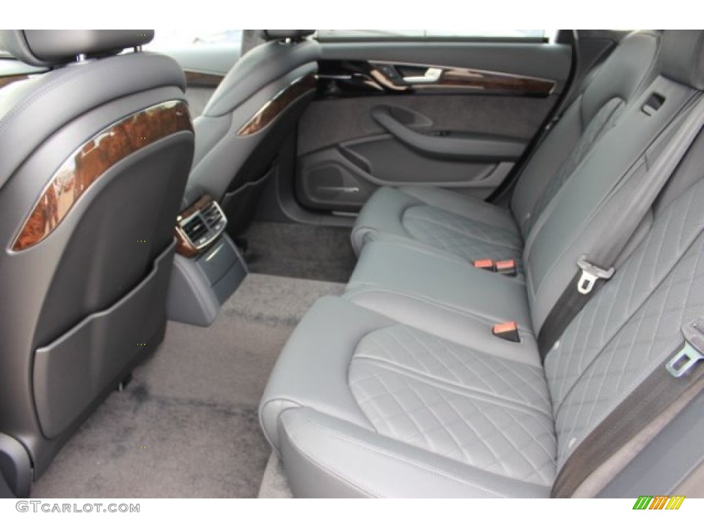 2016 Audi A8 L 4.0T quattro Rear Seat Photo #108417144