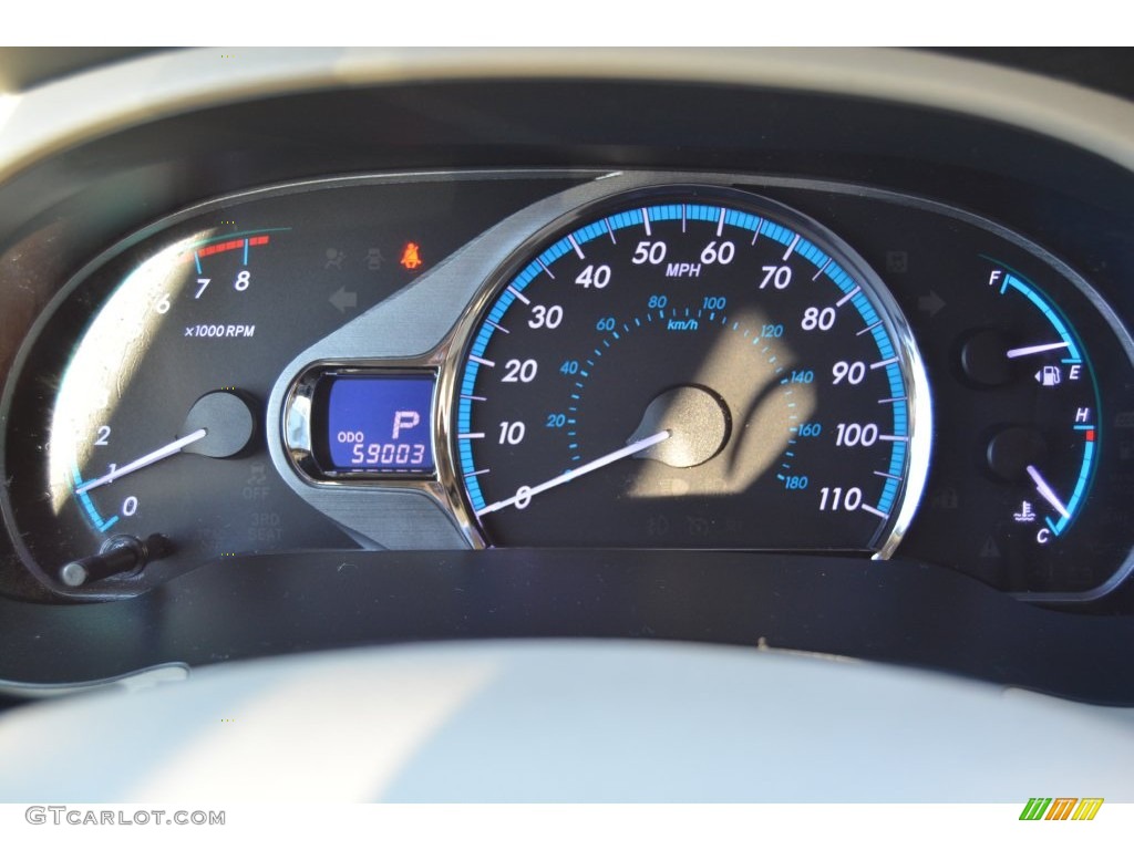 2011 Sienna XLE AWD - Sandy Beach Metallic / Bisque photo #20