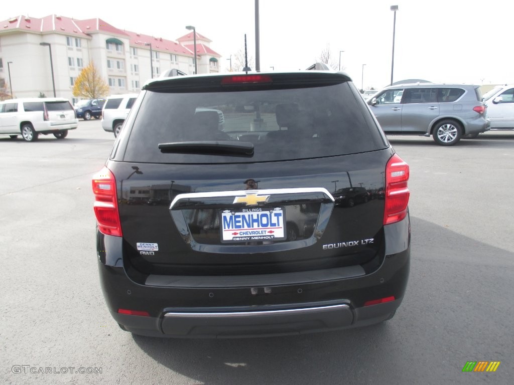 2016 Equinox LTZ AWD - Mosaic Black Metallic / Light Titanium photo #5