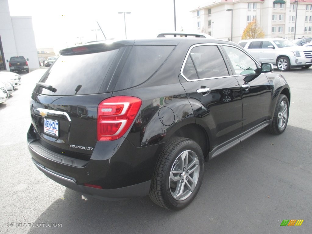 2016 Equinox LTZ AWD - Mosaic Black Metallic / Light Titanium photo #6