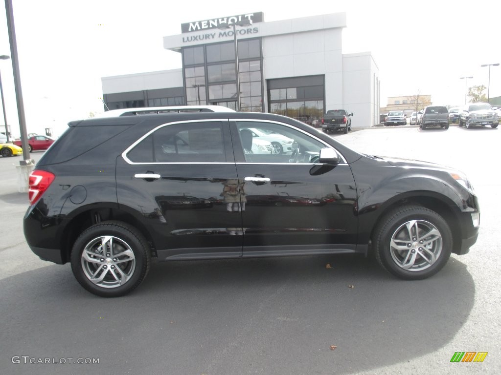 2016 Equinox LTZ AWD - Mosaic Black Metallic / Light Titanium photo #7