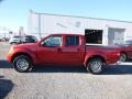 2016 Lava Red Nissan Frontier SV Crew Cab 4x4  photo #11