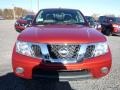 2016 Lava Red Nissan Frontier SV Crew Cab 4x4  photo #13