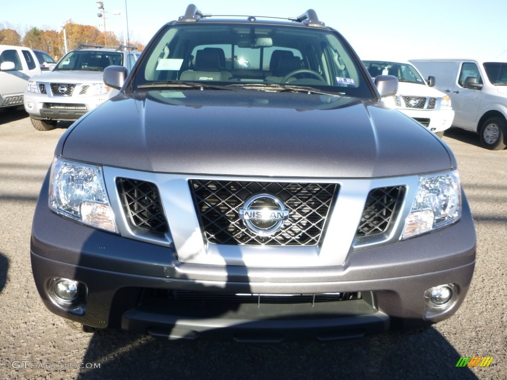 2016 Frontier Pro-4X Crew Cab 4x4 - Gun Metallic / Pro-4X Graphite Steel photo #13