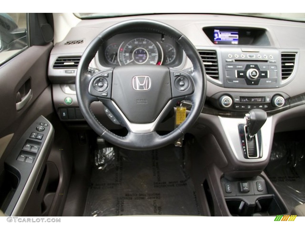 2012 CR-V EX-L - Opal Sage Metallic / Beige photo #5