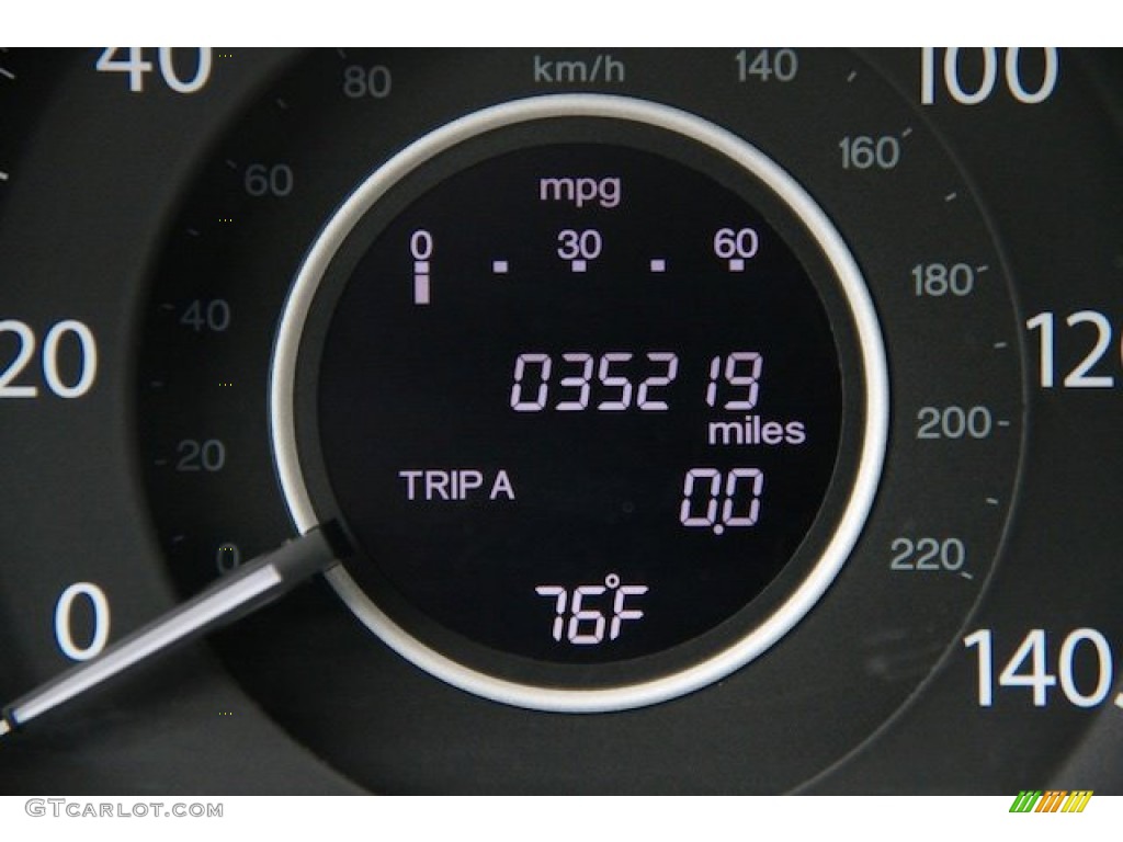 2012 CR-V EX-L - Opal Sage Metallic / Beige photo #6